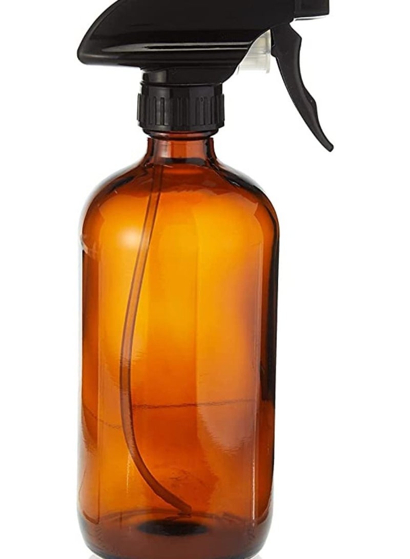 QUESERA Empty Amber Glass Spray Bottle  - Image 1