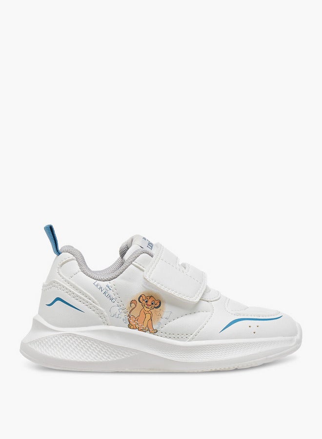 Disney Boys The Lion King Print Sports Shoes with Hook and Loop Closure - Image 3