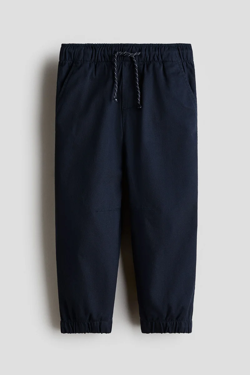 H&M Cotton twill joggers