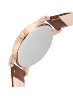Mathey-Tissot City Metal Analog White Dial Men Watch Brown Strap HB611251PBR  - Image 2