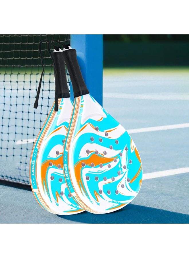 Arabest Pickleball Racket - 26 * 46.5 * 3.9cm Carbon Fiber Lightweight Non-Slip Portable Paddle | Paddleboard Racket Set | for Women Kids Adults Sports Games Practice Park Garden School Vacation - Image 2
