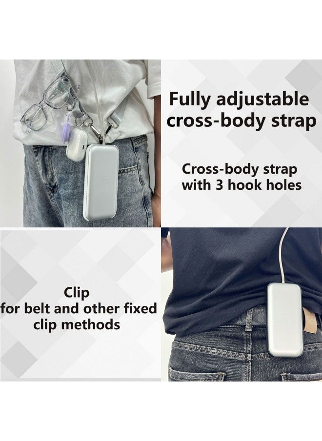 Compatible Apple Vision Pro Battery Clip Case Apple MR Power Clip Storage Cross-Width Protective Case Battery Case