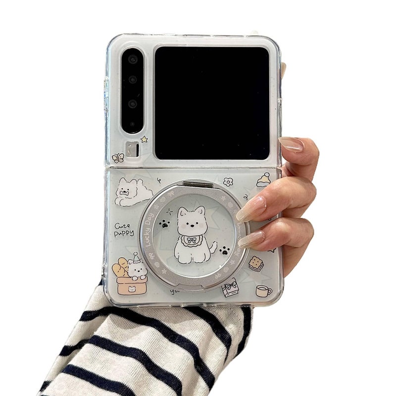 غطاء واقي | مقاوم للصدمات لـ Samsung Galaxy Z Flip 4 | مقاوم للصدمات | مغناطيسي | PC - Image 3
