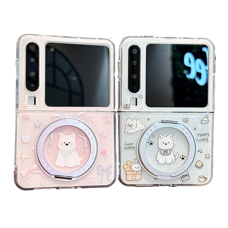 غطاء واقي | مقاوم للصدمات لـ Samsung Galaxy Z Flip 4 | مقاوم للصدمات | مغناطيسي | PC - Image 2