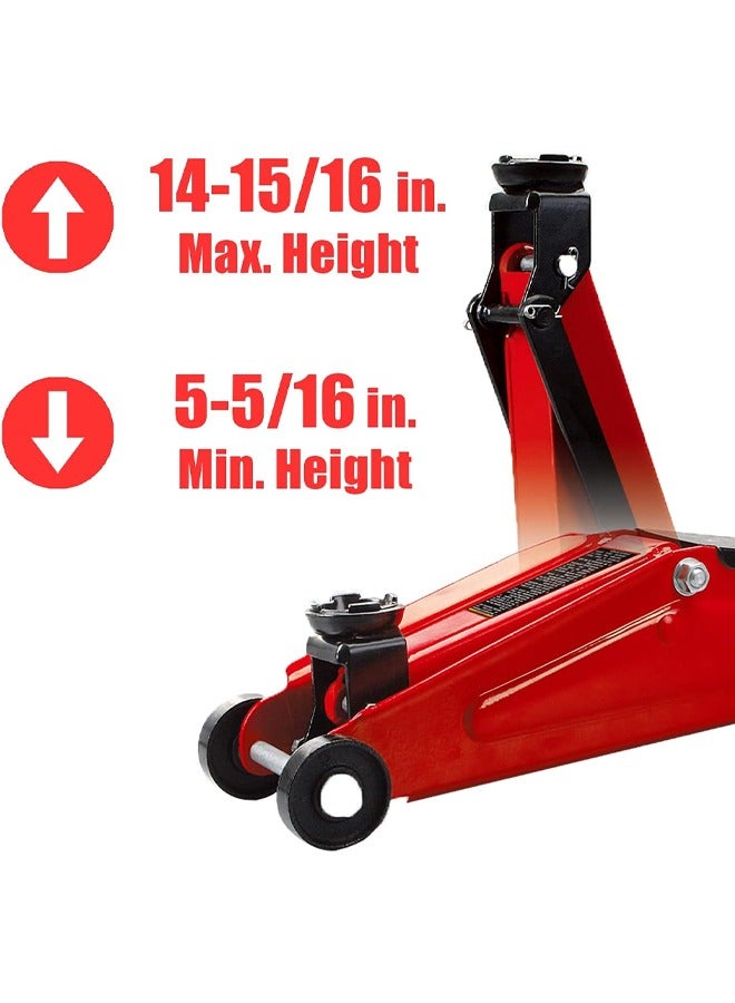 Cady One Hydraulic floor car jack with a capacity of 2 tons, equipped with a bag for easy carrying and storage - Image 3
