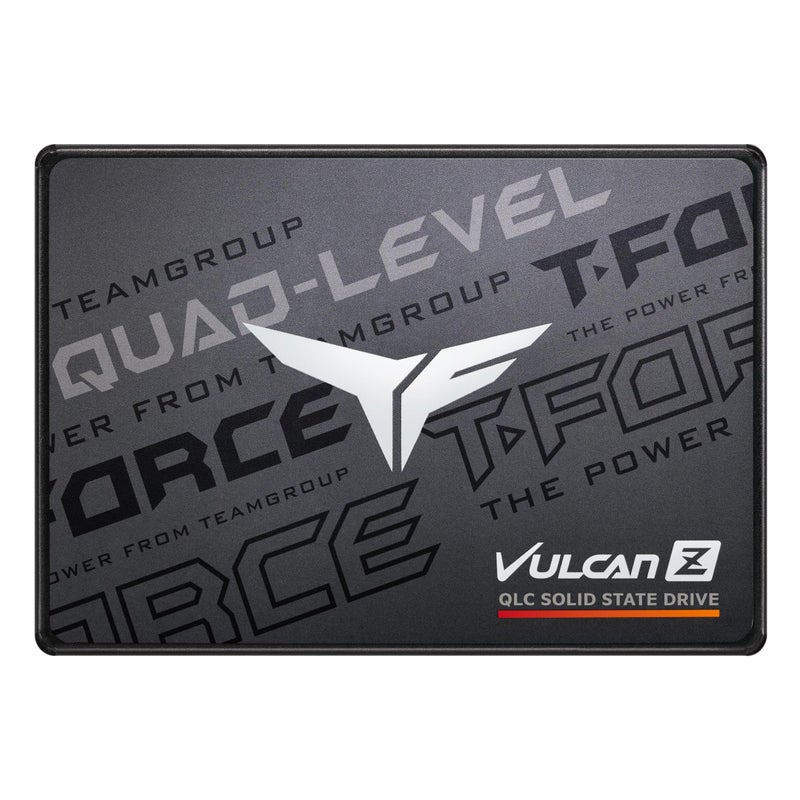 TEAMGROUP TForce Vulcan Z 1TB SLC Cache 3D NAND QLC 25 Inch SATA III Internal Solid State Drive SSD RW Speed up to 550470 MBs T253TY001T0C101 - Image 2