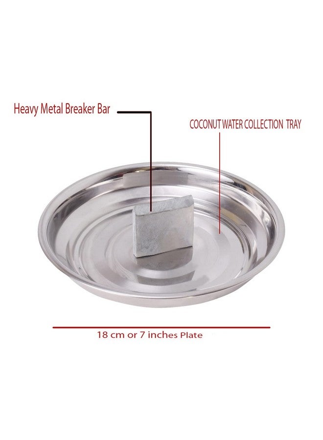 faas faas Coconut Breaker Stainless Steel (Heavy Duty) (Pack of 1)  - Image 5