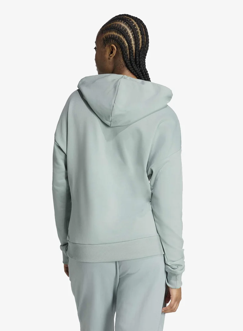 Adidas Essential Small Logo French Terry Hoodie