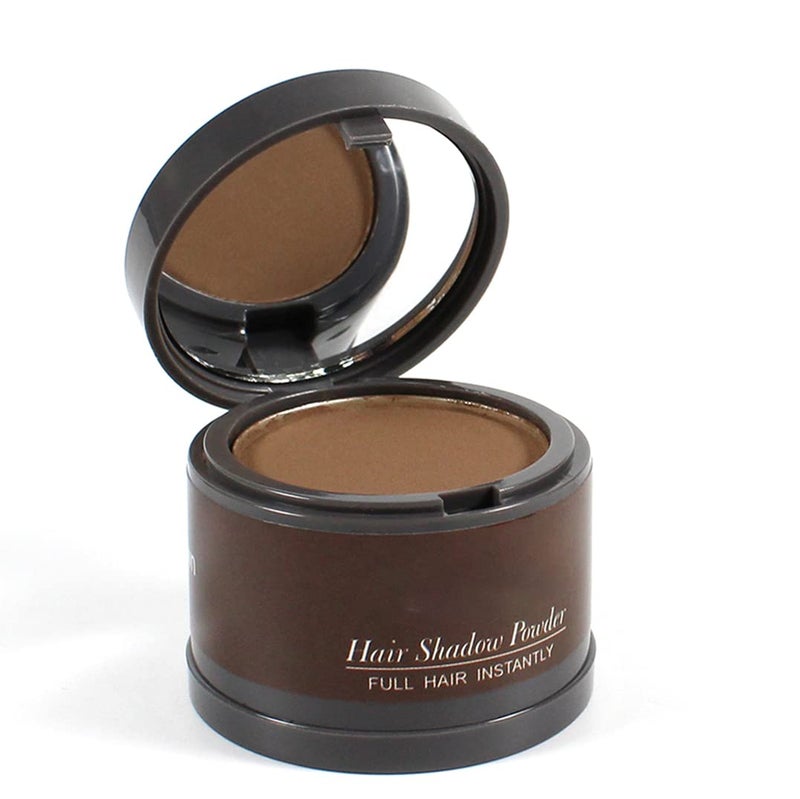 Brown Hair Root Dye Powder  Instantly Cover Gray Hair with Thin Hair Color Shadow 4g