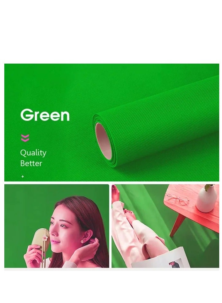2x3m Non-woven fabric Photo Photography Backdrop Background Cloth (green) - Image 2