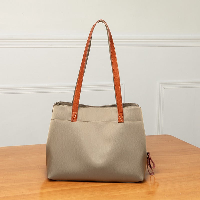 Large Bag Women'S Casual New Nylon Oxford Cloth Large Capacity Tote Bag All-Match Shoulder Bag Trendy Canvas Handbag - Image 5