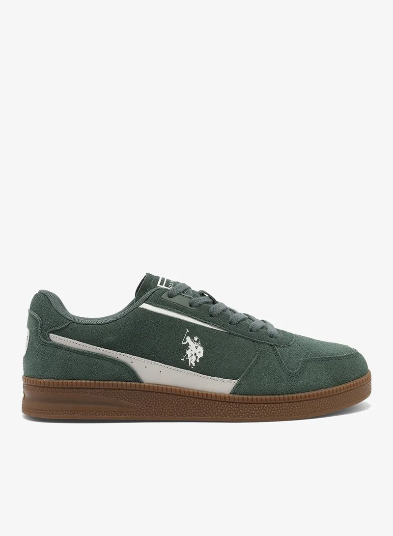يو اس بولو اسن Perry S Men's Casual Walking Sneakers - Green