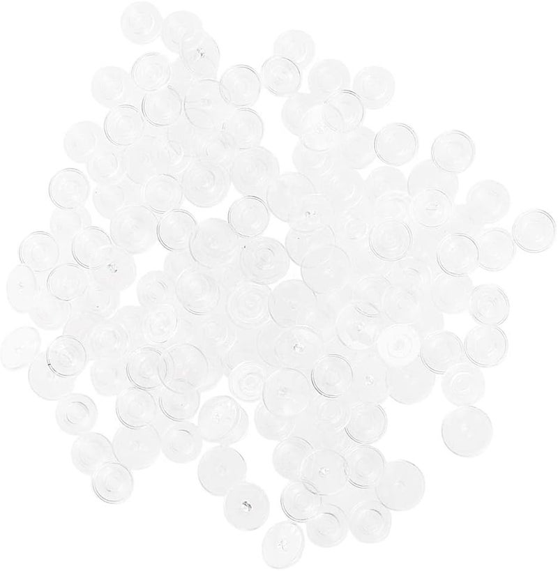 klarako T3 Clear Transparent Sps Fasteners Plastic Buttons 50 Sets - Image 5