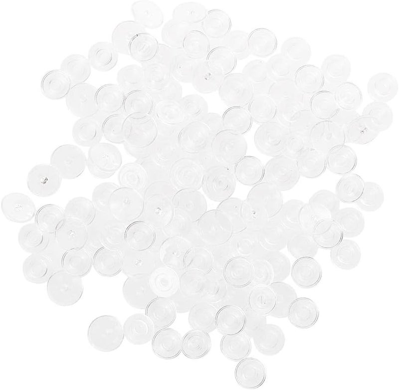 klarako T3 Clear Transparent Sps Fasteners Plastic Buttons 50 Sets - Image 3