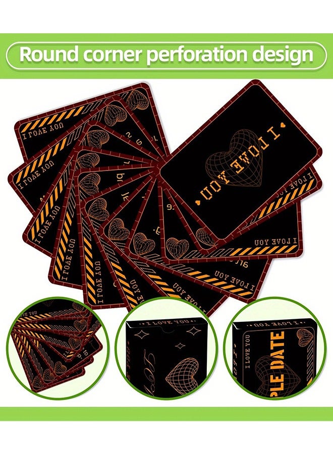 Conversation Cards - Couple Card Game for Date Nights & Travel Adventures | Great Valentine's Gift for Couples - 50 Cards - Dive into Deeper Bonds!  - Image 5