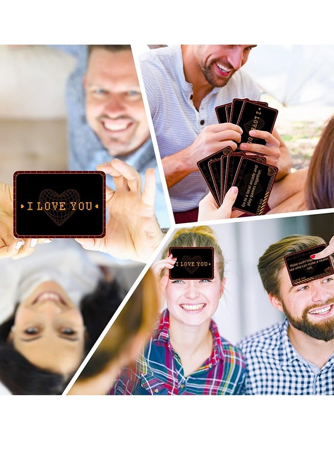 Conversation Cards - Couple Card Game for Date Nights & Travel Adventures | Great Valentine's Gift for Couples - 50 Cards - Dive into Deeper Bonds!  - Image 4