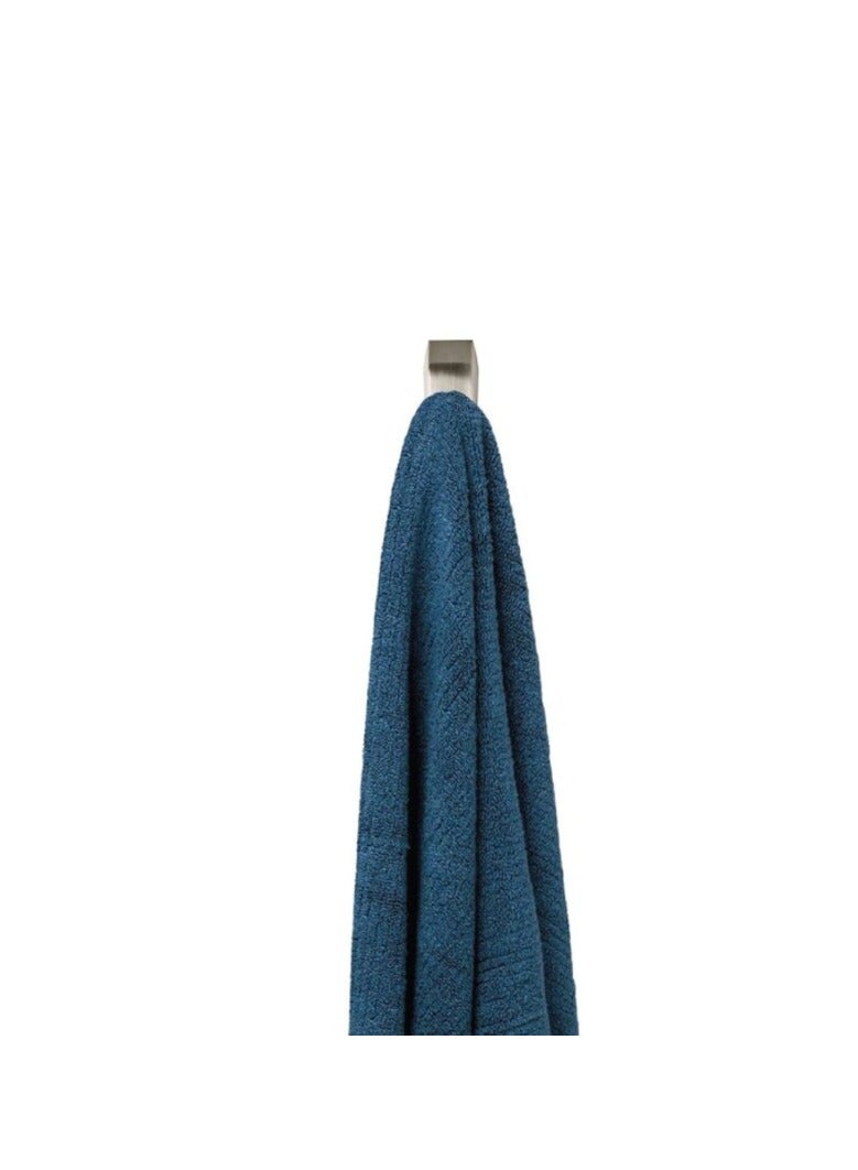 Command Command Large Satin Nickel Metal Bath Hook - Image 3