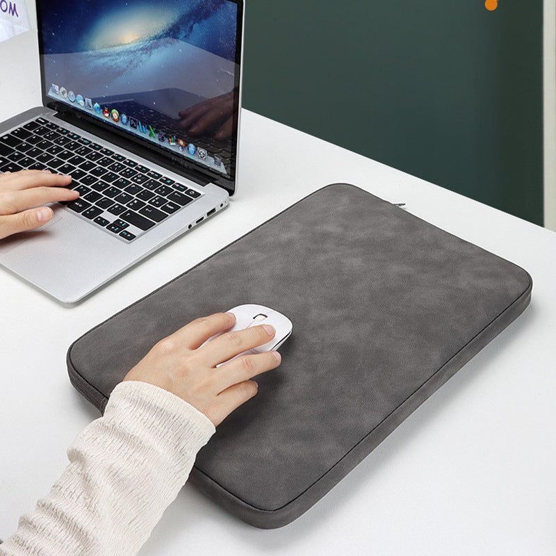 Waterproof PU Leather Laptop Sleeve Case for 13.3-15.6 inch Notebook - Image 3