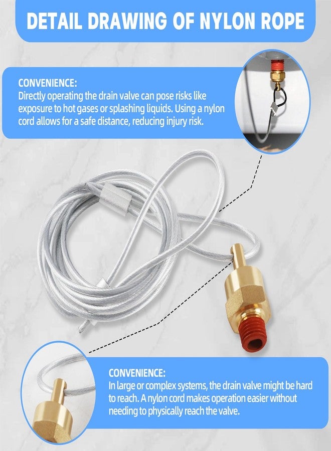 Dazakoot Air Tank Drain Valve - 4PCS - Image 4
