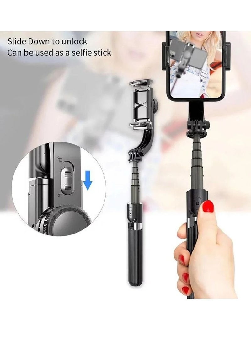 Y&D - Handheld Gimbal Stabilizer Video Vlogging Tripod For Android IOS Smartphone Black - Image 1