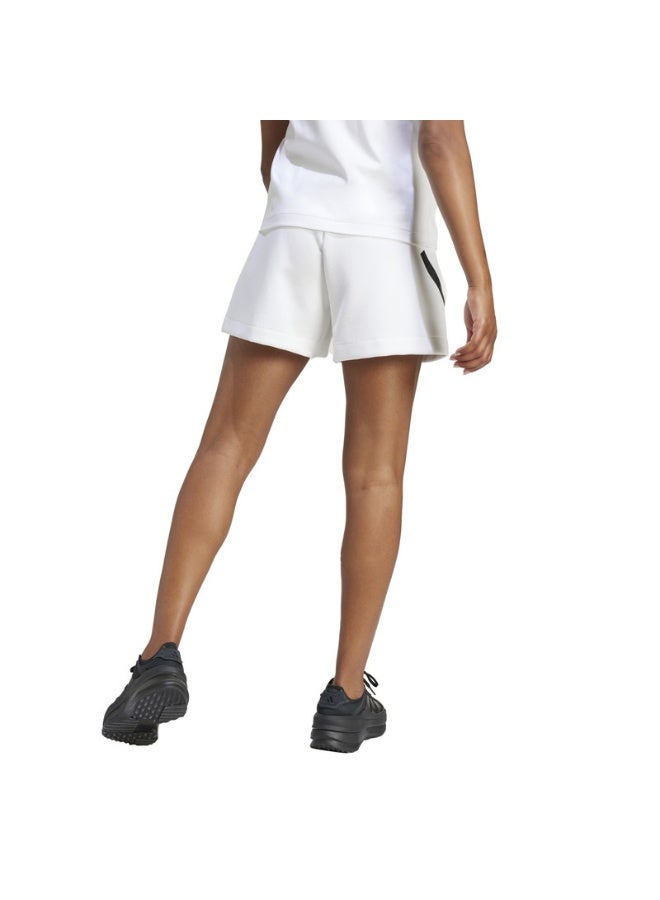 Adidas Adidas W Z.N.E.  Short W White Not Sports Specific Shorts For Women - Image 4