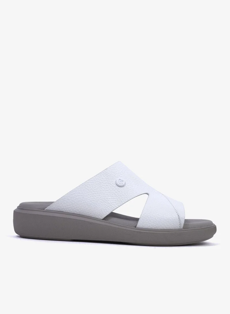 UOMO CAVALIER MENS SANDALS  -  ALP 115 WHITE
