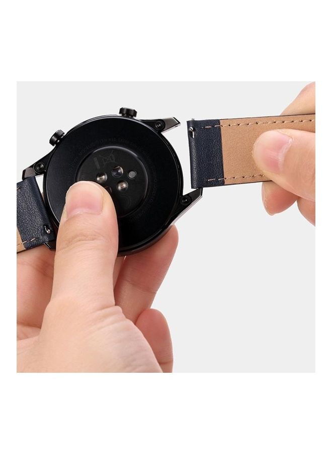 سِوار بديل لساعة هواوي GT/GT2/GT2 برو مقاس 22 مم أزرق - Image 3