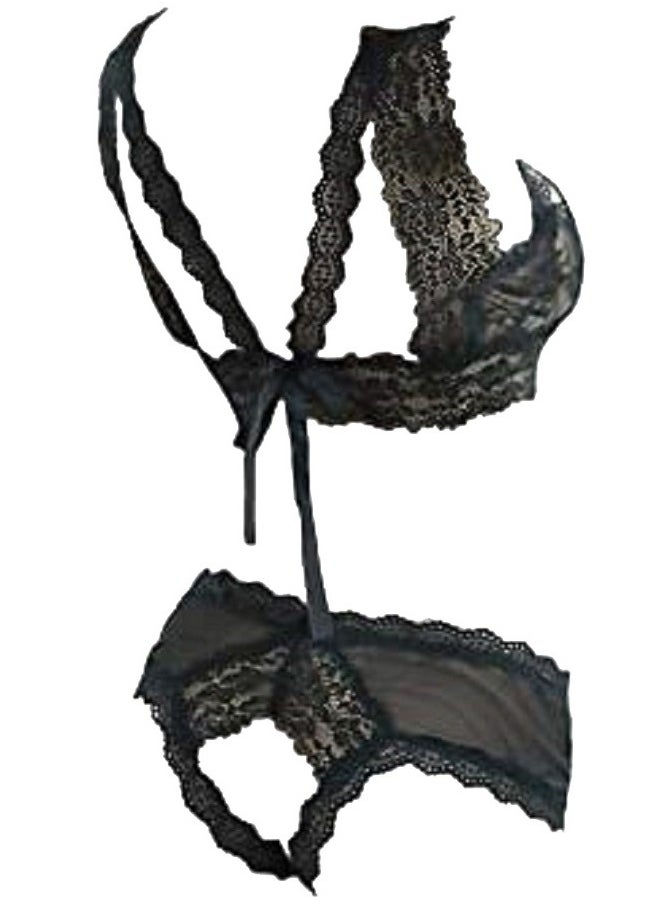 Generic - Floral Lace Night Playing Suit Lingerie Set - Image 1