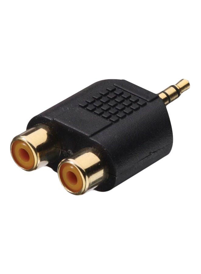 نيبمينينت محول صوت RCA أسود