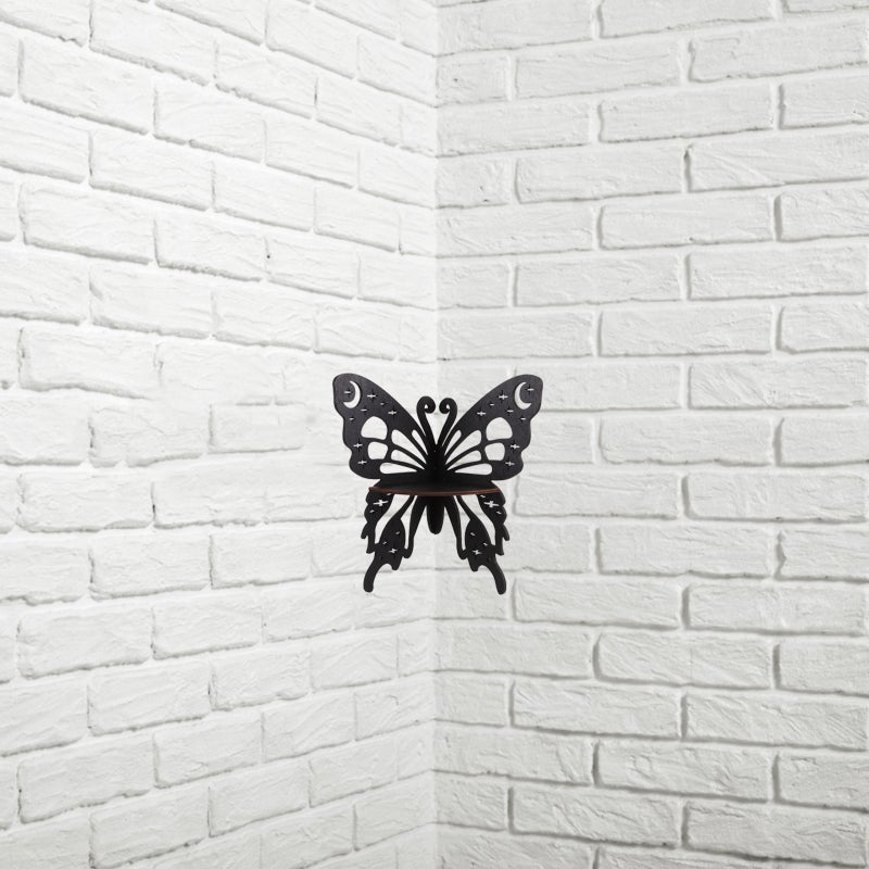 2pcs Butterfly Shelf Crystal Shelf Display Display Shelf Hanging Corner Shelf - Image 3