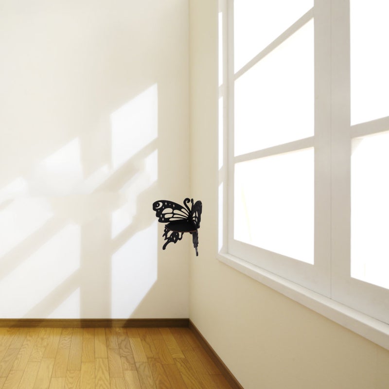 2pcs Butterfly Shelf Crystal Shelf Display Display Shelf Hanging Corner Shelf - Image 2