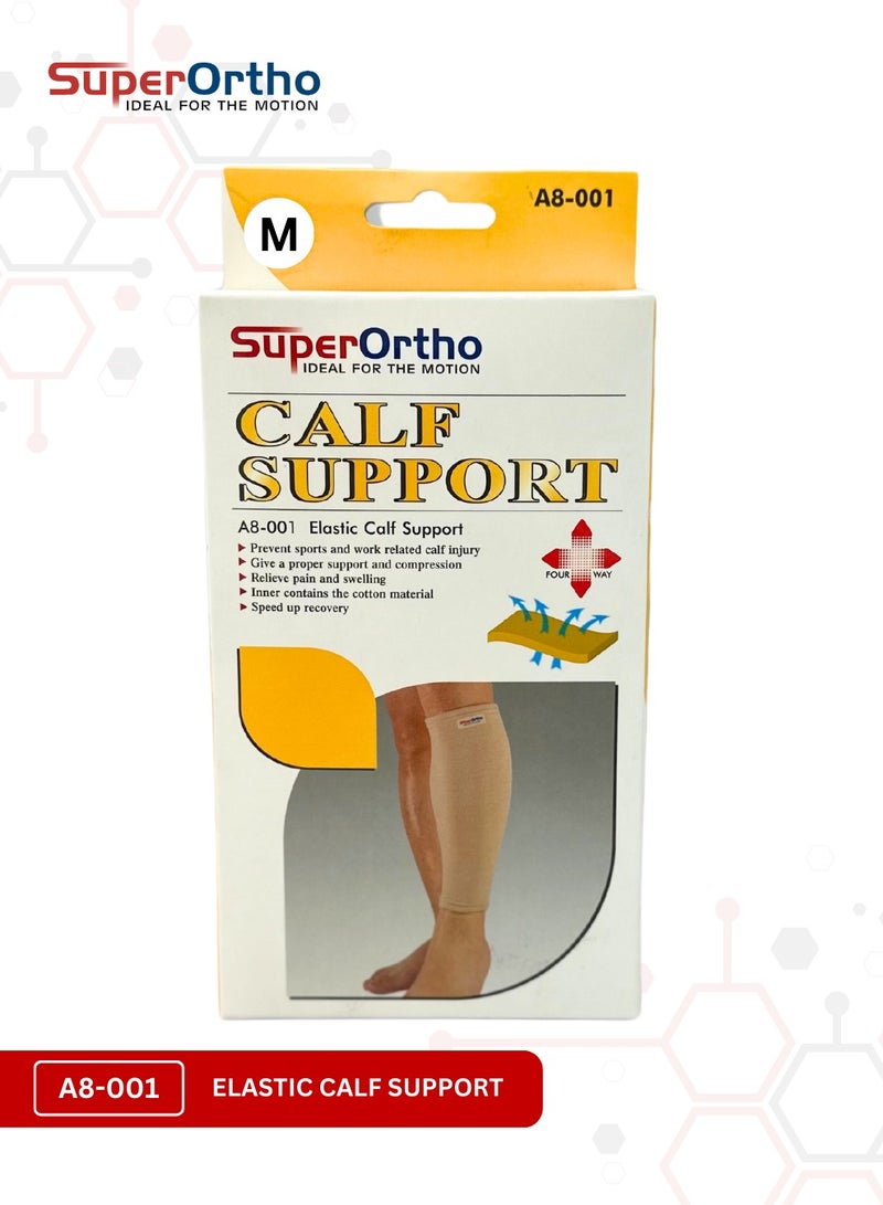 SuperOrtho Elastic Calf Support (A8-001) Medium Size - Image 3