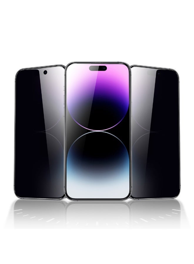 Green Lion 9H Steve Privacy Screen Protector for iphone 15 Pro Max - Black - Image 3