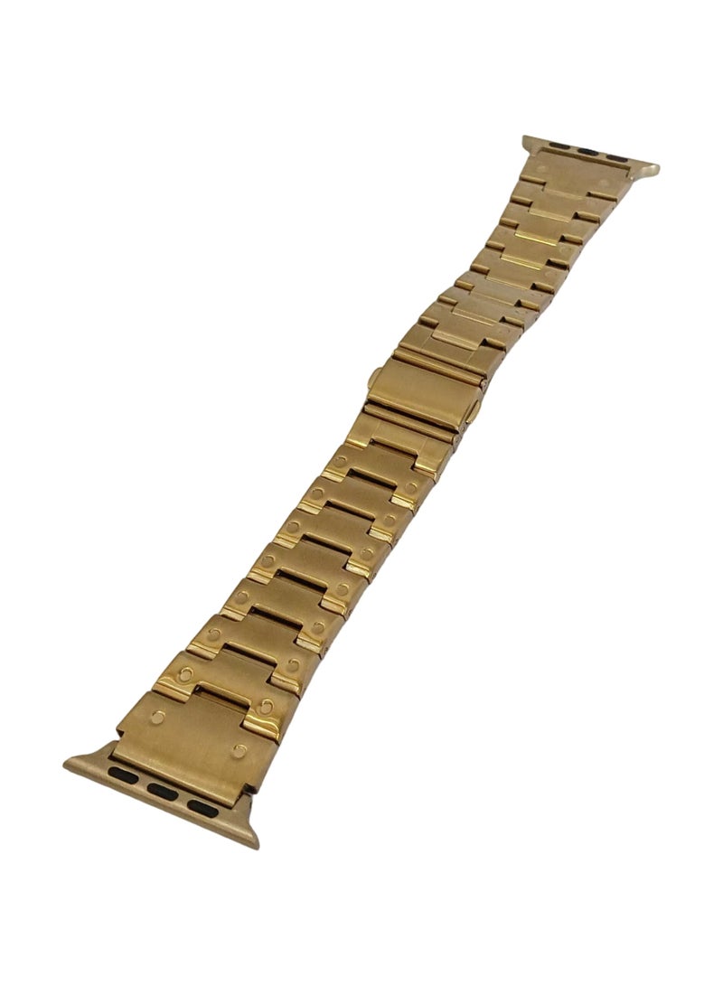 Start Stainless Steel Metal Smartwatch Band Wrist Strap 42mm - 49mm - Image 1