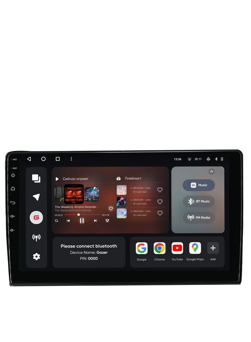 Gazer T6009 PRO Car Multimedia System - Image 2