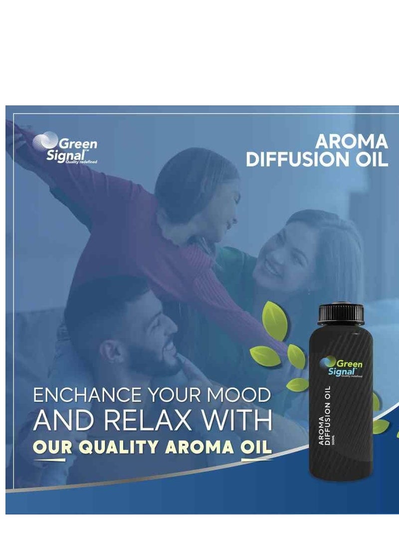 Diffuser Aroma Oil – 500ml – Premium Harmony Fragrance Oil – Balanced & Long-Lasting Scent – Compatible with All Diffuser Machines