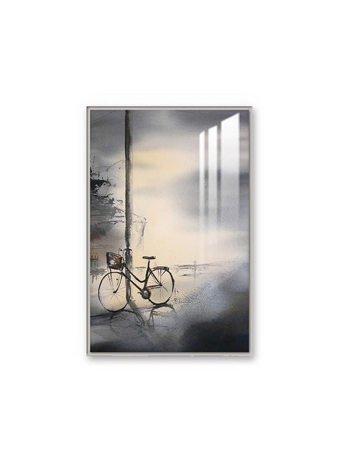 Marktna Decorative Wall Art Painting 120X80Cm With Modern Design Black Frame And A Transparent Acrylic Layer 0.5Kg - Image 2