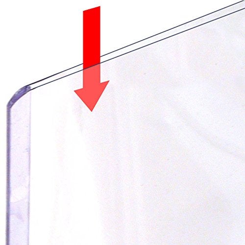 STORE SMART StoreSMART - Clear Rigid Toploaders - 9" x 12" - HPP9X12-10 - Image 3