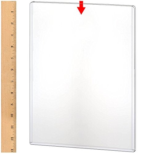STORE SMART StoreSMART - Clear Rigid Toploaders - 9" x 12" - HPP9X12-10 - Image 2