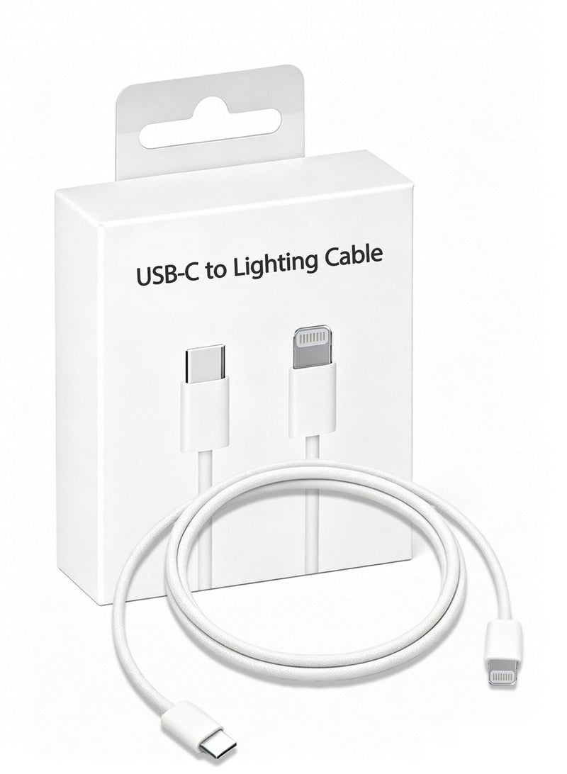 جوي فوكس محول كيبل USB C إلى لايتنينج [مصدق عليه من ابل] متوافق - نوع سي لاجهزة ايفون 14 برو ماكس 13 12 11 X XS XR 8 بلس ايربودز - Image 1