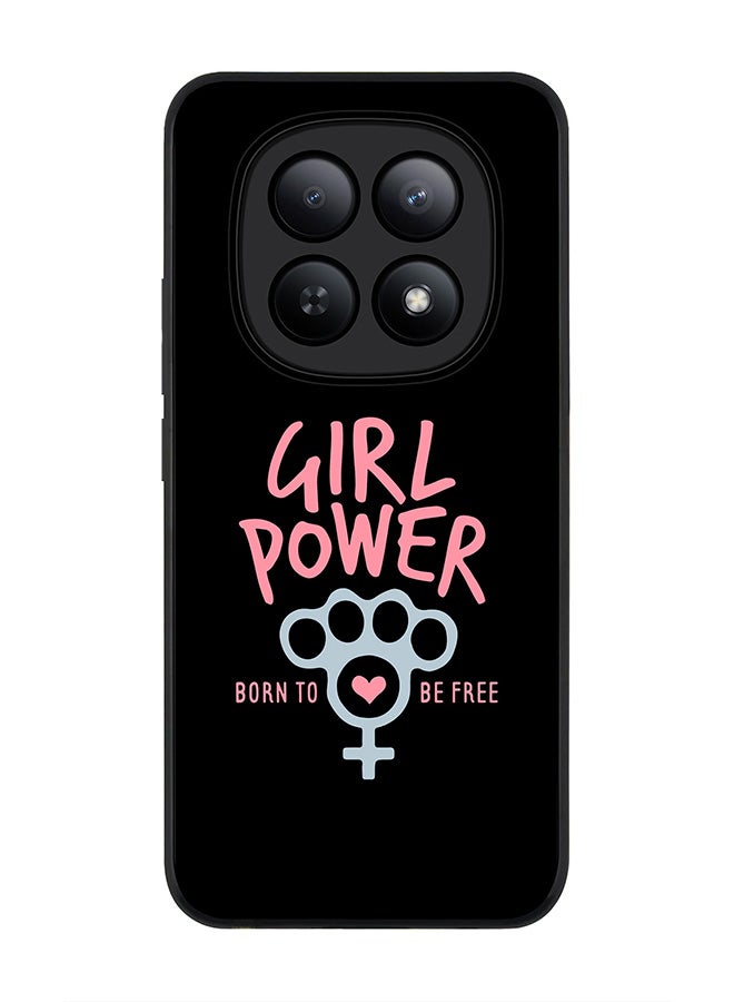 For Xiaomi Redmi Note 15 5G / Poco M8 Case,Slim fit Camera Protection, Shockproof Thin Phone cover  - Girl Power