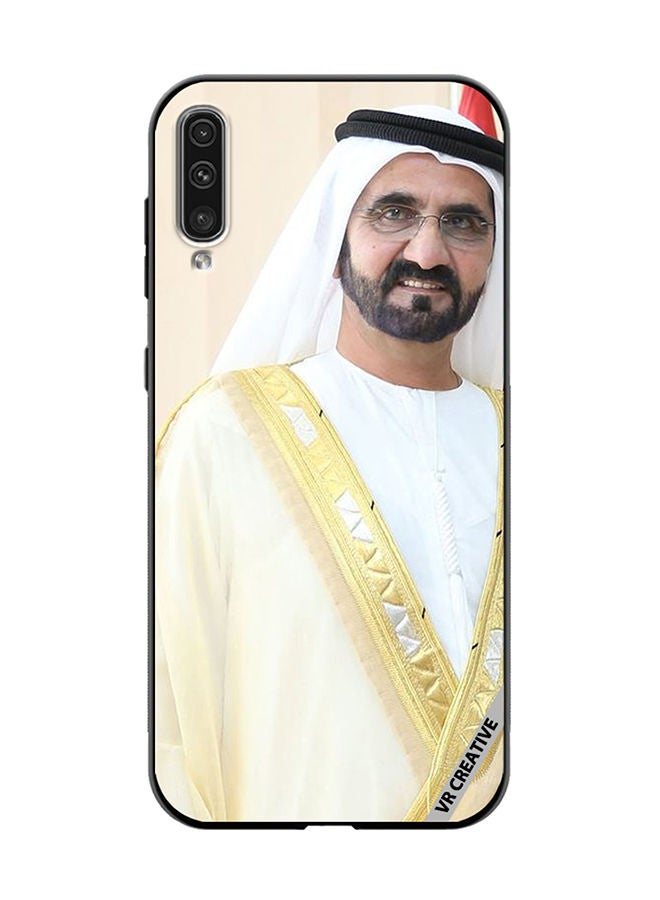 VR CREATIVE Protective Case Cover For Samsung Galaxy A50/A50s Sheikh Mohammed Bin Rashid Al Maktoum Design Multicolour - Image 1