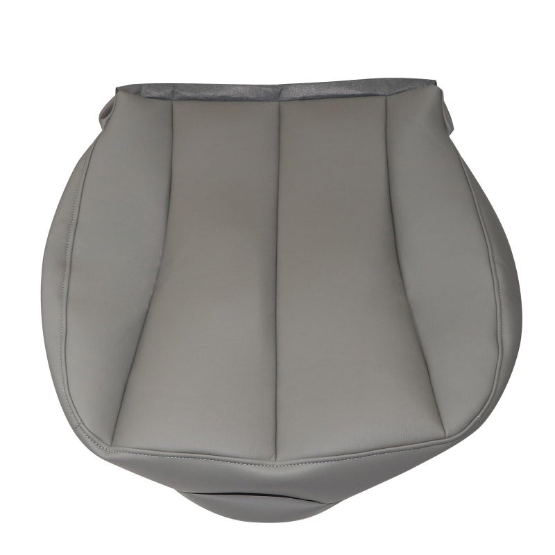 Priprilod Gray Synthetic Leather Driver Side Bottom Replacement Seat Cover Compatible with Toyota Camry Hybrid CE SE LE XLE 2007 2008 2009 2010 2011