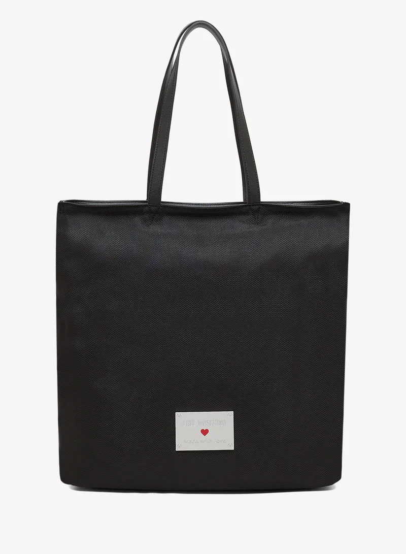 Love Moschino Top handle logo shopper