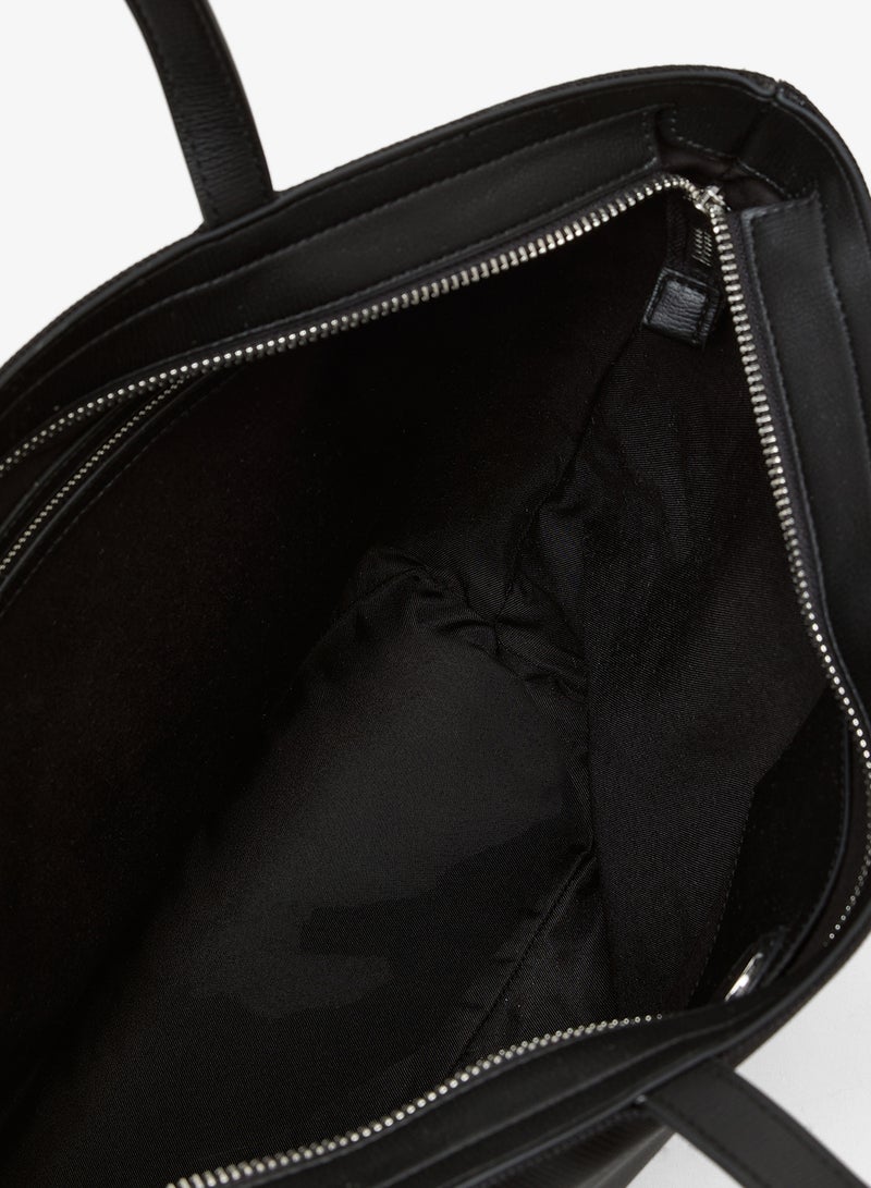 لوف موسكينو حقيبة تسوق بشعار ومقبض علوي - Image 5