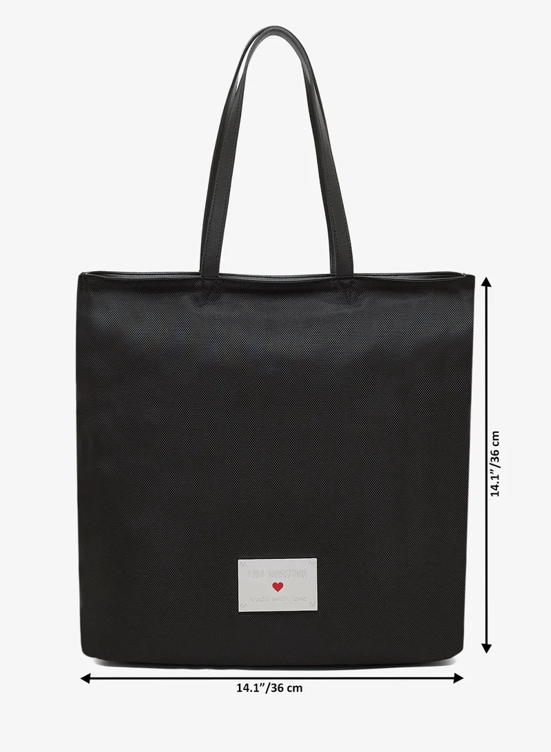 Love Moschino Top handle logo shopper