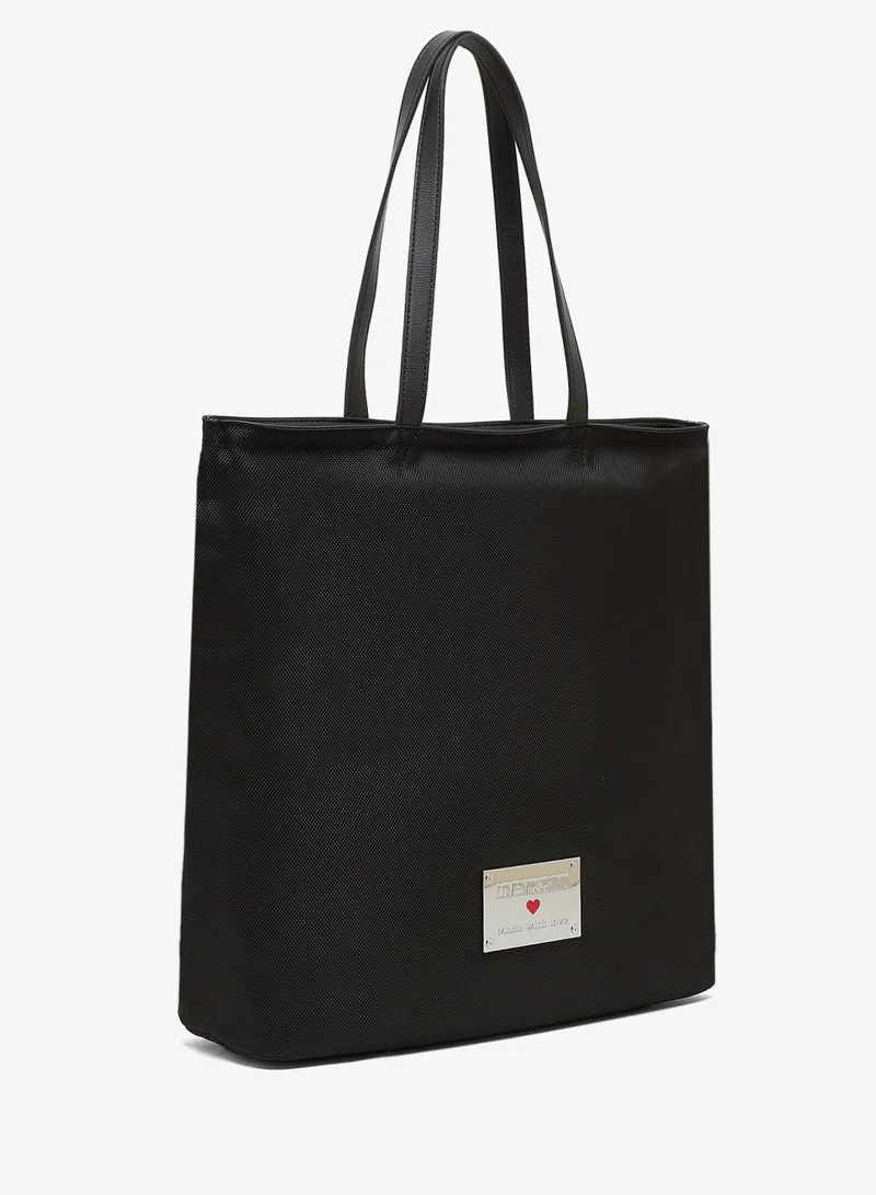 Love Moschino Top handle logo shopper