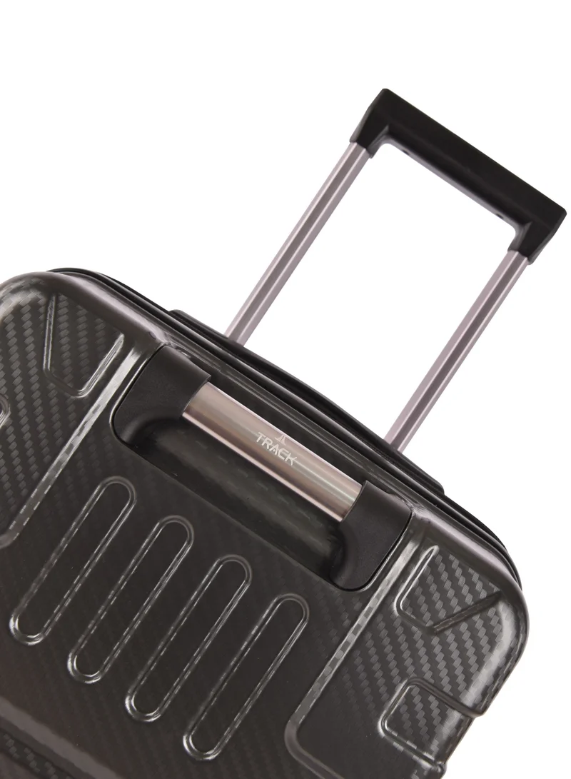 Track Track ABS+PC Material, Carry On Cabin Luggage, Strong and Durable Travel Trolley Bag with 20% Expandable, TSA Lock and 4 Double Wheels, 20 Inch, 1181-20