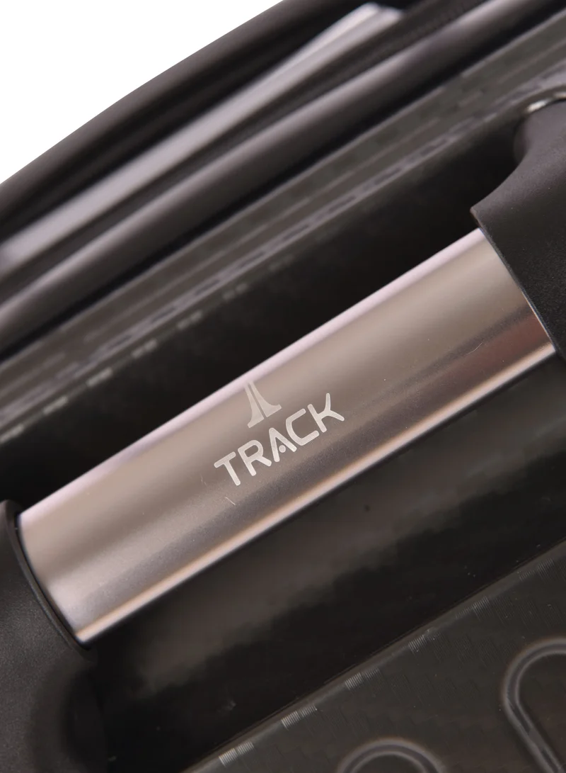 Track Track ABS+PC Material, Carry On Cabin Luggage, Strong and Durable Travel Trolley Bag with 20% Expandable, TSA Lock and 4 Double Wheels, 20 Inch, 1181-20