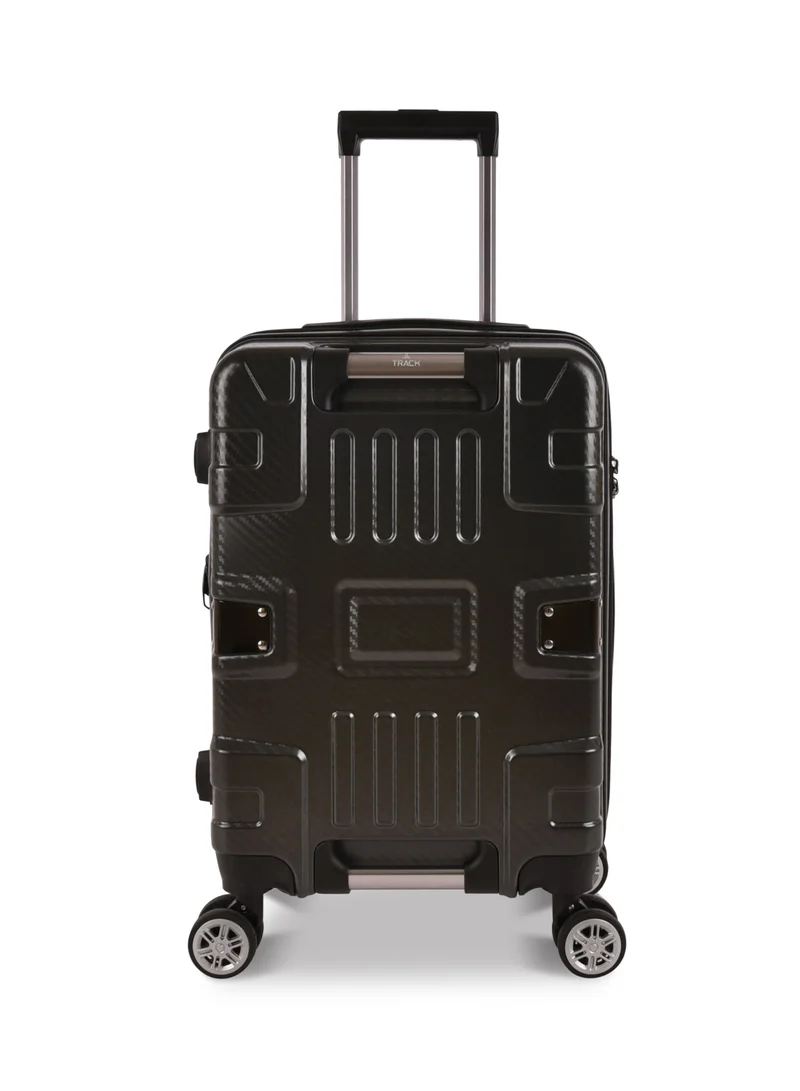 Track Track ABS+PC Material, Carry On Cabin Luggage, Strong and Durable Travel Trolley Bag with 20% Expandable, TSA Lock and 4 Double Wheels, 20 Inch, 1181-20